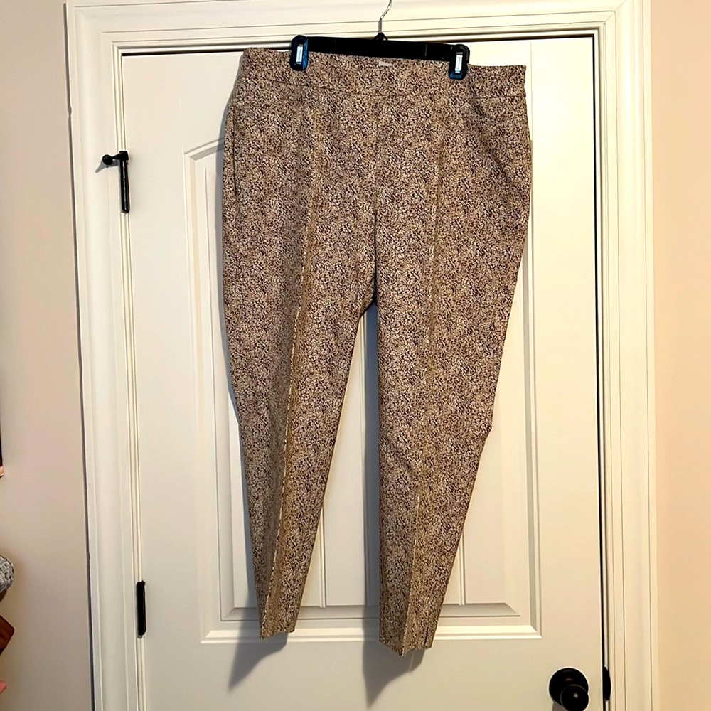 Chico’s Printed Ankle Pants